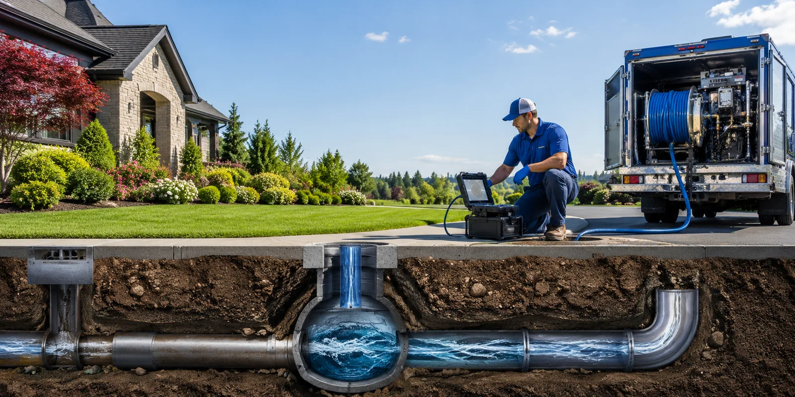 Drainage restoration information for Roseville, CA
